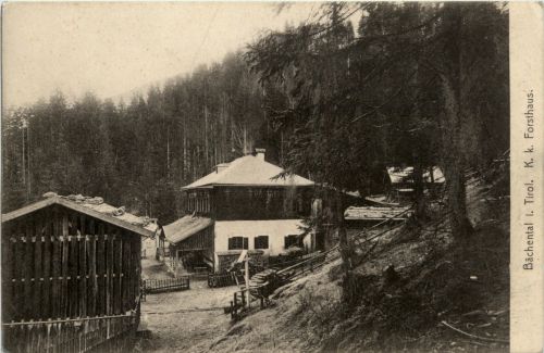 Bächental in Tirol - Forsthaus