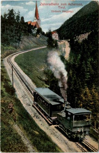 Eben - Zahnradbahn zum Achensee
