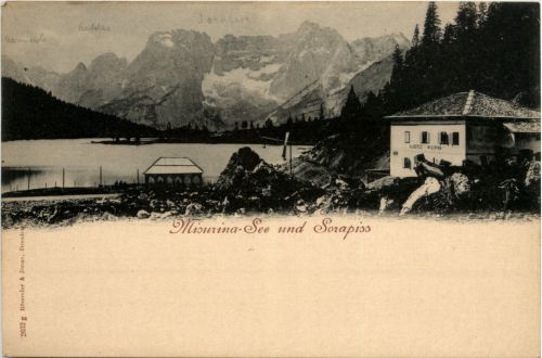 Misurina See und Sorapass