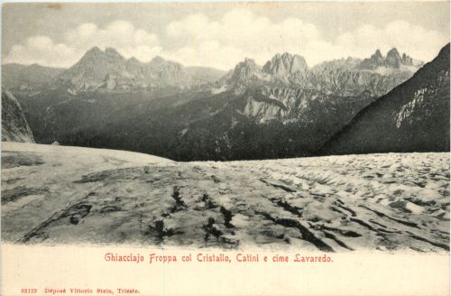 Ghiacciajo Froppa col Cristallo catini
