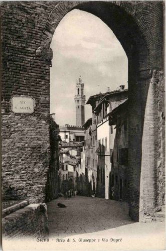 Siena - Arco di S Giuseppe
