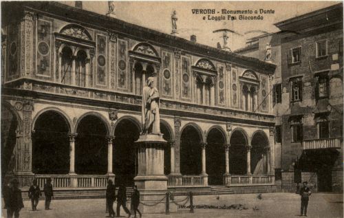 Verona - Monumento a Dante