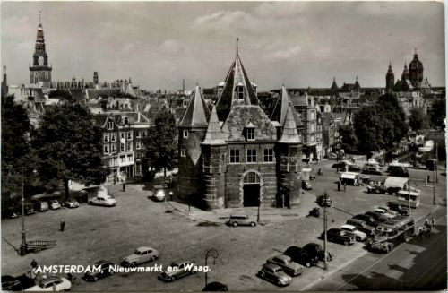 Amsterdam - Nieuwmarkt en Waag