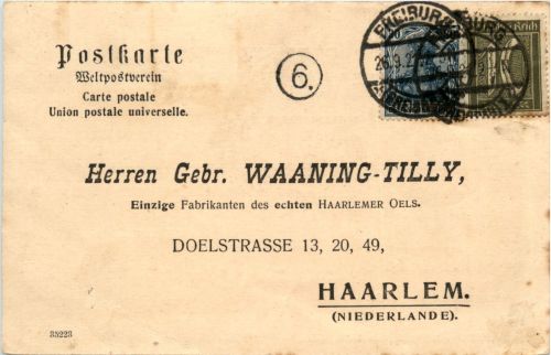 Haarlem - Gebr. Waaning Tilly