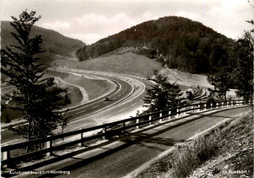 Autobahn - Frankfurt Nürnberg - Rohrbrunn
