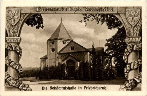 Bismarck - Gedächtnishalle in Friedrichsruh