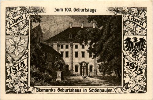 Bismarck - 100. Geburtstag