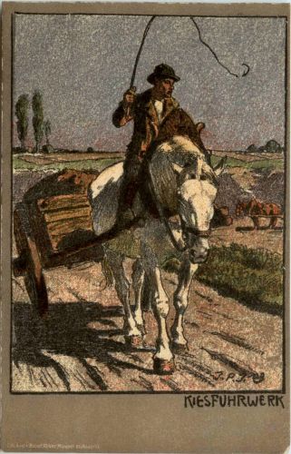 Kiesfuhrwerk
