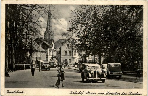 Buxtehude - Bahnhofstrasse - Feldpost 3. Reich
