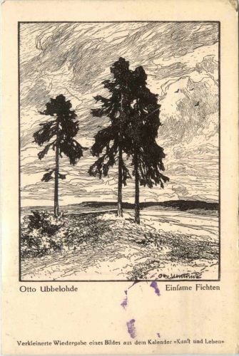 Künstlerkarte Otto Ubbelohde