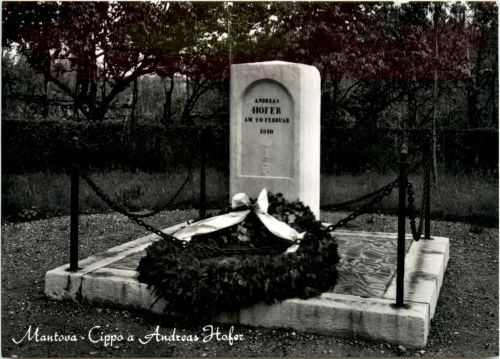 Mantova - Cippo a Andreas Hofer