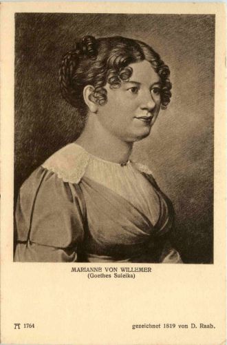 Marianne von Willemer - Goethe Freundinnen - Ackermann Kunstverlag