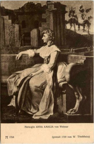 Herzogin Anna Amalia - Goethe Freundinnen - Ackermann Kunstverlag