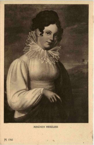 Minchen Herzlieb - Goethe Freundinnen - Ackermann Kunstverlag