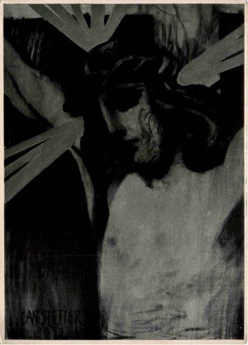 Christus Künstlerkarte Cantstetter