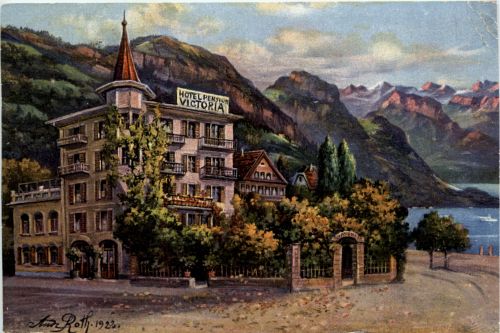 Weggis - Hotel Pension Victoria