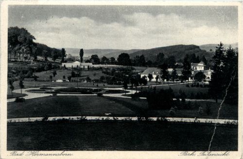 Bad Hermannsborn, Park Teilansicht