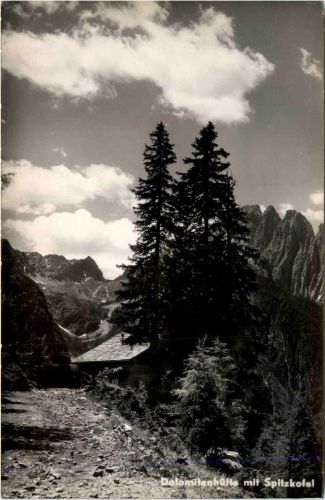 Dolomitenhütte mit Spitzkofel
