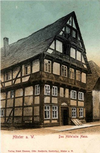 Höxter a.W., Das Hüttesche Haus