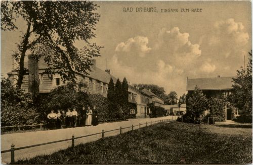 Bad Driburg, Eingang zum Bade