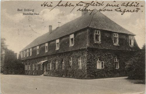 Bad Driburg, Deutsches Haus