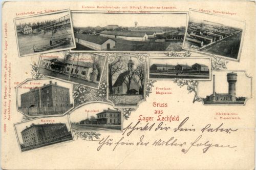Lager Lechfeld, Grüsse, div. Bilder