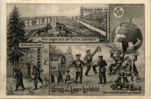 Lager Lechfeld, Grüsse, div. Bilder