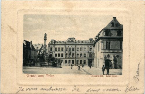 Trier, Hauptpost, Kaufhaus