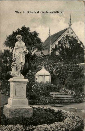 View in Botanical Gardens Ballarat Australia