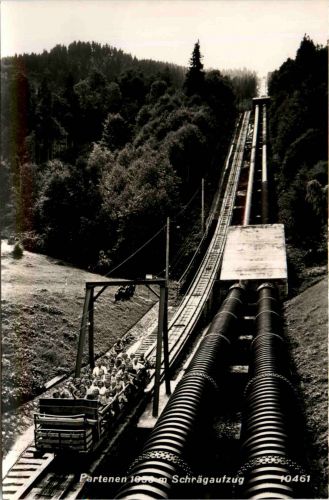 Partenen - Schrägaufzug
