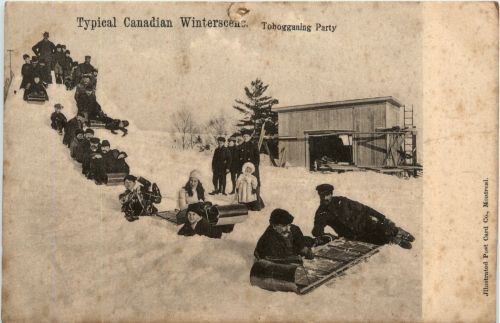 Tobogganing