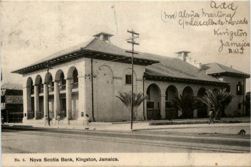 Jamaica - Nova Scotia Bank Kingston