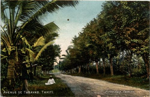 Tahiti - Avenue de Taravao