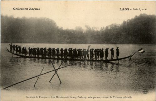 Laos - Corses de Pirogues