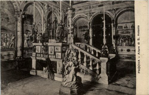 Padova- Altare di S. Antonio