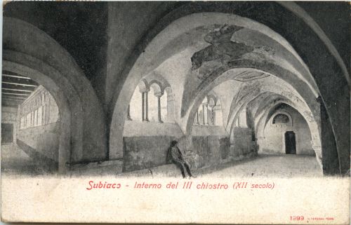 Subiaco - Interno del III chiostro