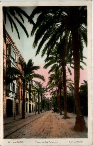 Valencia - Paseo de las Palmeres