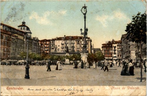 Santander - Plaza de Velarde