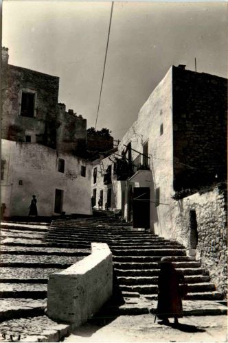 Ibiza - Calle tipica Portel-Nou