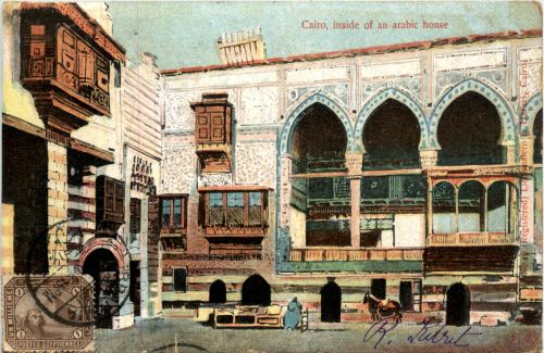 Cairo - inside of an arabic house