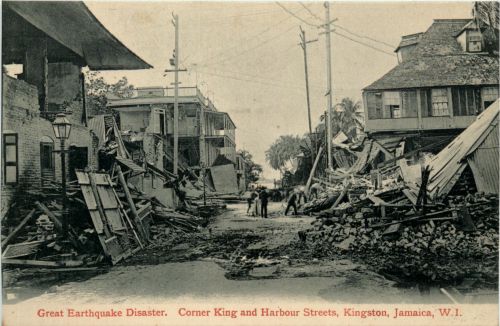 Jamaica - Great Earthquake Disaster