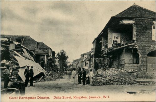 Jamaica - Great Earthquake Disaster