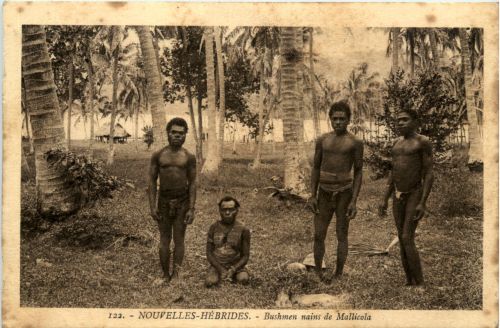 Nouvelles Hebrides - Bushmen nains de Mallicola