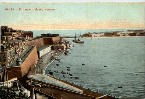 Malta - Entrance to Grand Harbour