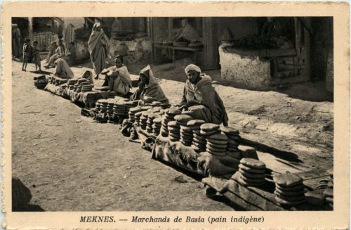 Meknes - Marchands de Basia