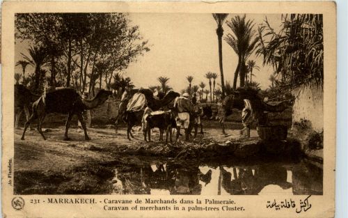 Marrakech - Caravane de Marchands