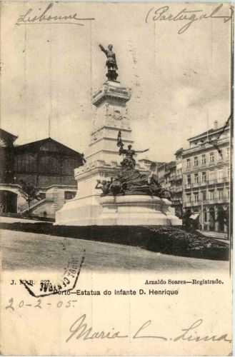 Porto - Estatua do Infante D Henrique
