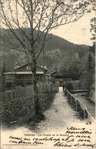 Vallorbe - Le Chalet de la Source