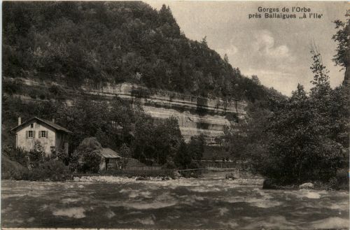 Gorges de l Orbe pres Ballaigues