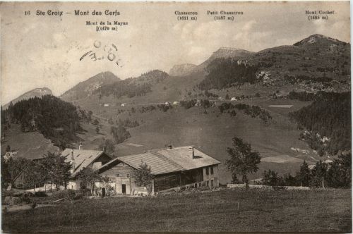 Ste-Croix - Mont des Cerfs